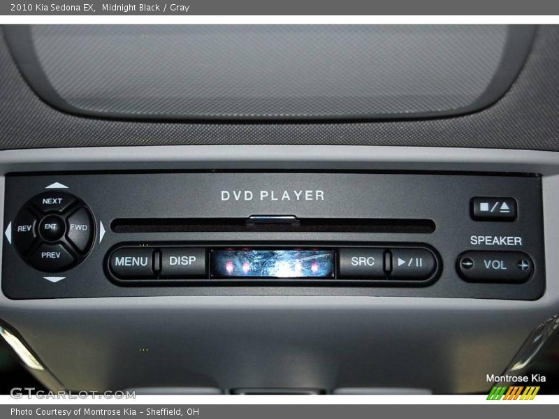Midnight Black / Gray 2010 Kia Sedona EX