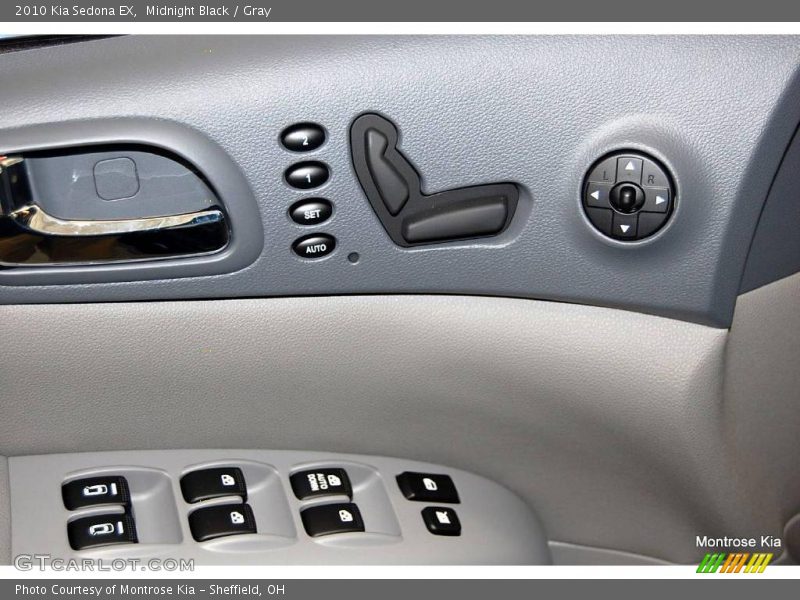 Midnight Black / Gray 2010 Kia Sedona EX