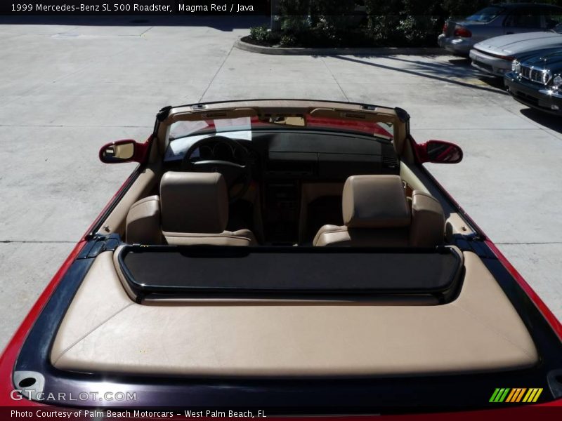 Magma Red / Java 1999 Mercedes-Benz SL 500 Roadster