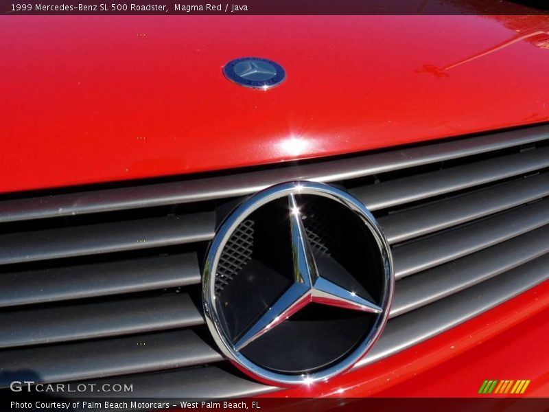 Magma Red / Java 1999 Mercedes-Benz SL 500 Roadster