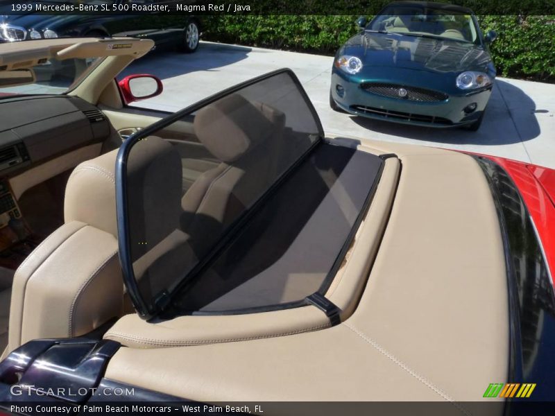 Magma Red / Java 1999 Mercedes-Benz SL 500 Roadster
