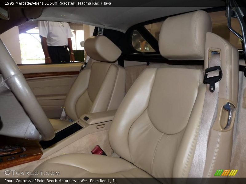 Magma Red / Java 1999 Mercedes-Benz SL 500 Roadster