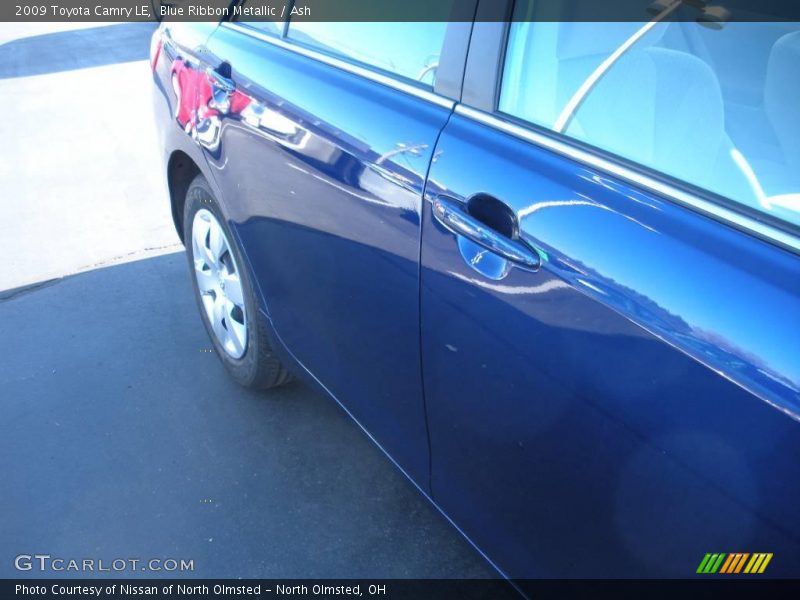 Blue Ribbon Metallic / Ash 2009 Toyota Camry LE