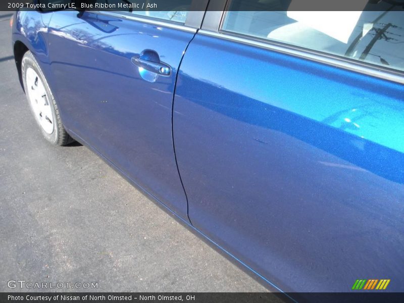 Blue Ribbon Metallic / Ash 2009 Toyota Camry LE