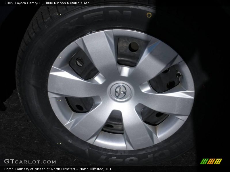 Blue Ribbon Metallic / Ash 2009 Toyota Camry LE