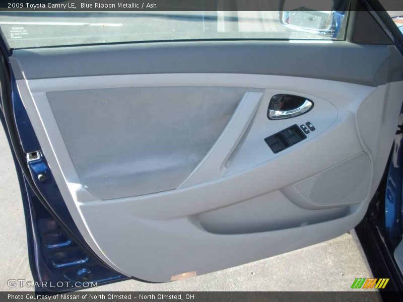 Blue Ribbon Metallic / Ash 2009 Toyota Camry LE