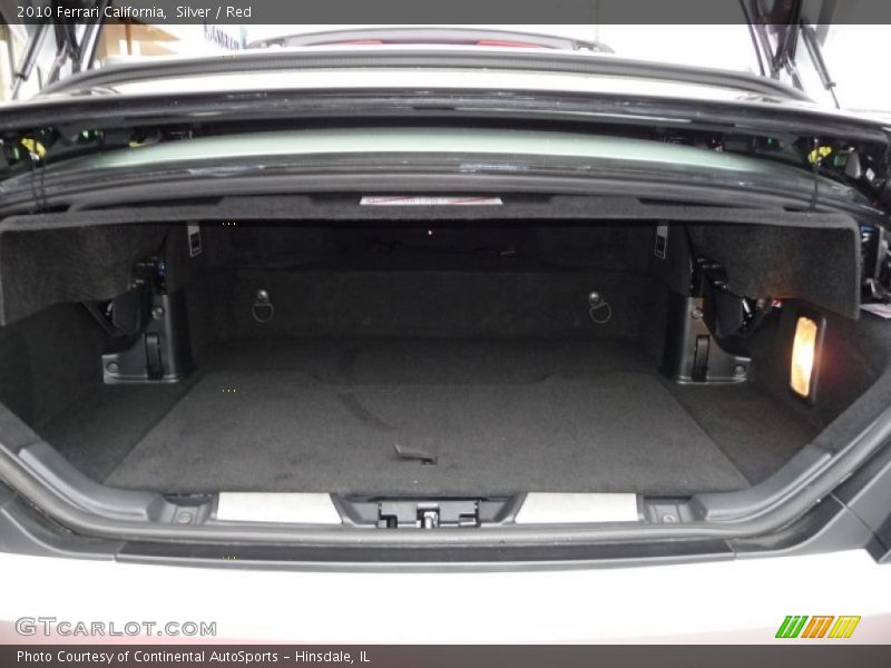 Silver / Red 2010 Ferrari California
