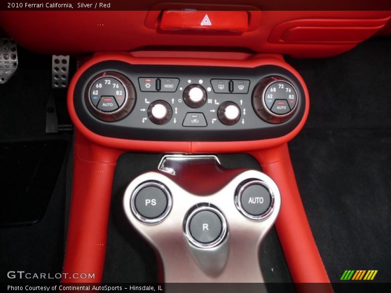 Silver / Red 2010 Ferrari California
