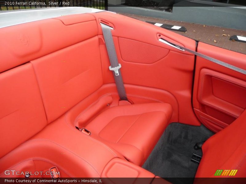 Silver / Red 2010 Ferrari California