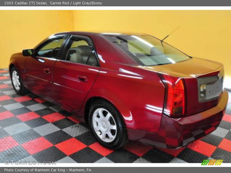Garnet Red / Light Gray/Ebony 2003 Cadillac CTS Sedan