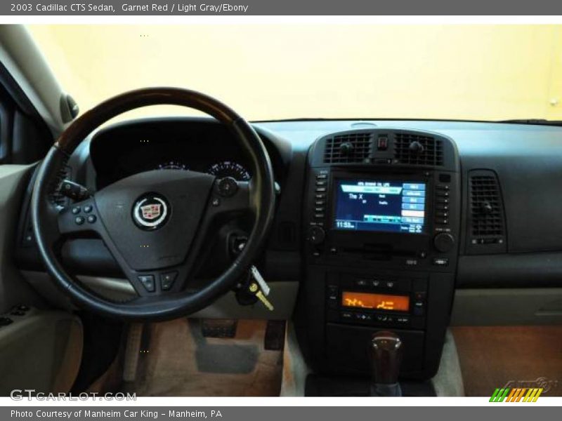 Garnet Red / Light Gray/Ebony 2003 Cadillac CTS Sedan
