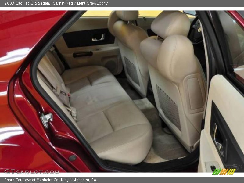 Garnet Red / Light Gray/Ebony 2003 Cadillac CTS Sedan