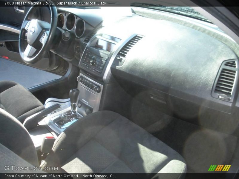 Super Black / Charcoal Black 2008 Nissan Maxima 3.5 SE