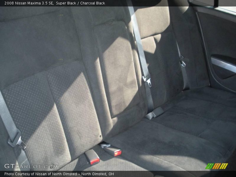 Super Black / Charcoal Black 2008 Nissan Maxima 3.5 SE