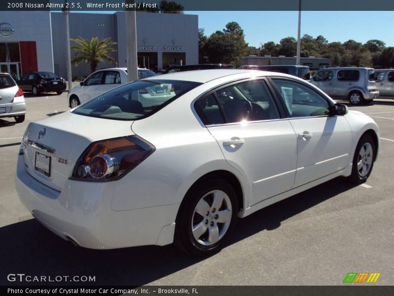 Winter Frost Pearl / Frost 2008 Nissan Altima 2.5 S