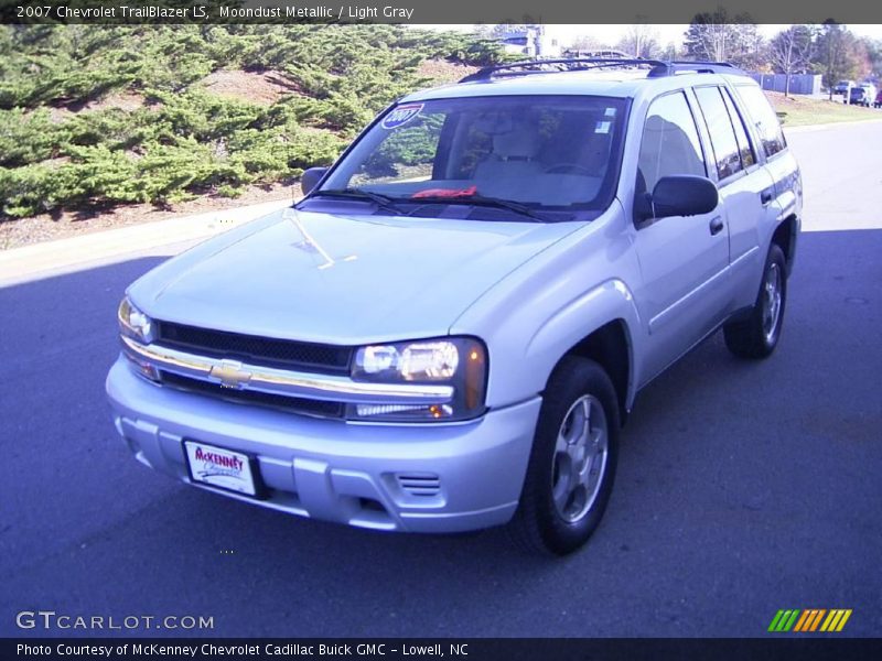 Moondust Metallic / Light Gray 2007 Chevrolet TrailBlazer LS