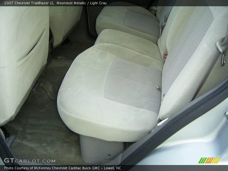 Moondust Metallic / Light Gray 2007 Chevrolet TrailBlazer LS
