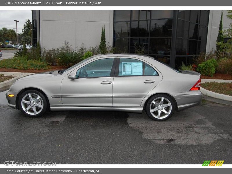 Pewter Metallic / Ash 2007 Mercedes-Benz C 230 Sport