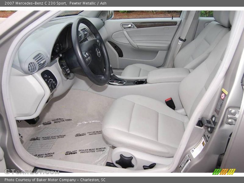 Pewter Metallic / Ash 2007 Mercedes-Benz C 230 Sport