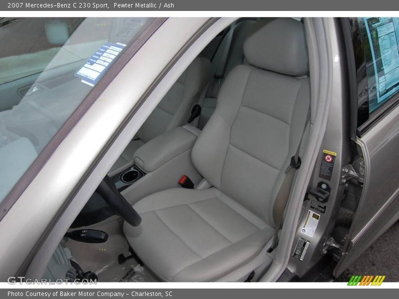 Pewter Metallic / Ash 2007 Mercedes-Benz C 230 Sport