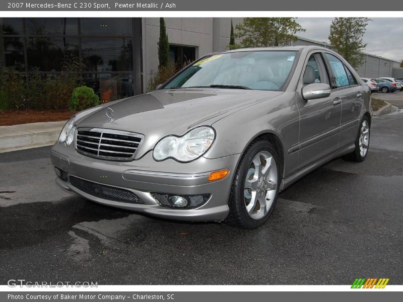 Pewter Metallic / Ash 2007 Mercedes-Benz C 230 Sport