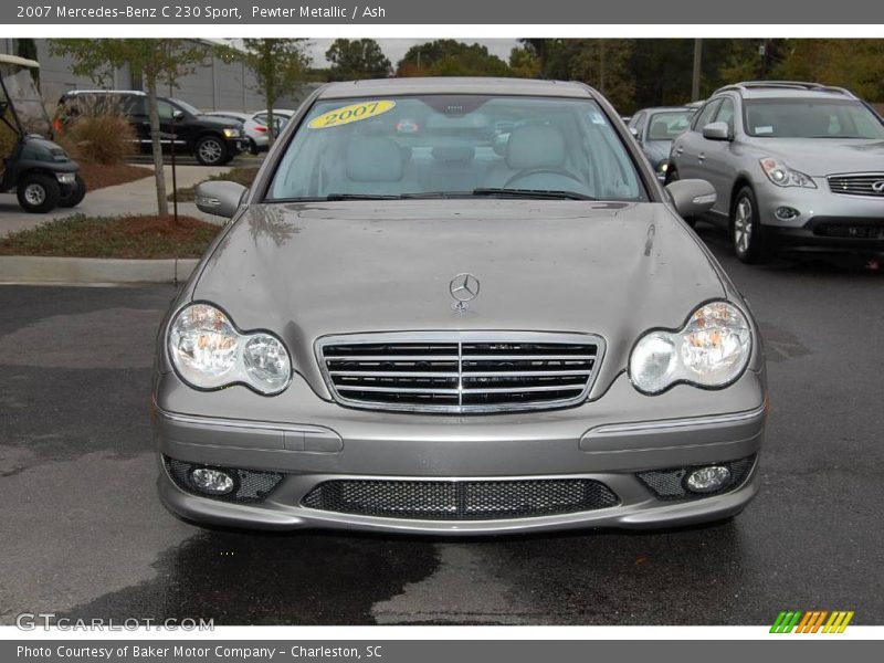 Pewter Metallic / Ash 2007 Mercedes-Benz C 230 Sport