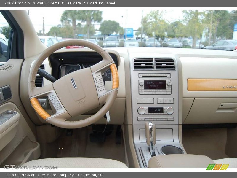 Creme Brulee Metallic / Medium Camel 2007 Lincoln MKX AWD