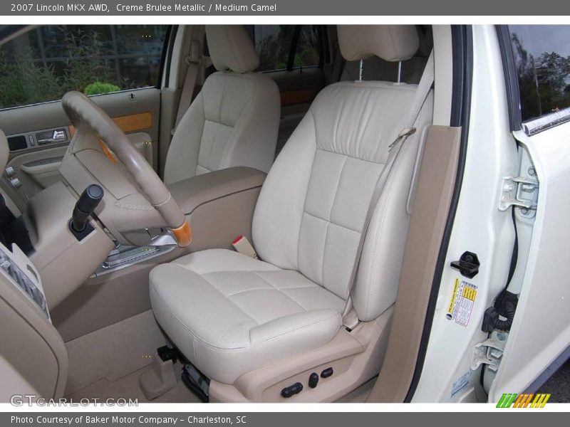 Creme Brulee Metallic / Medium Camel 2007 Lincoln MKX AWD