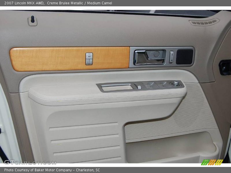 Creme Brulee Metallic / Medium Camel 2007 Lincoln MKX AWD