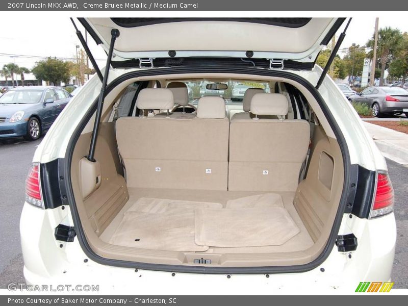 Creme Brulee Metallic / Medium Camel 2007 Lincoln MKX AWD