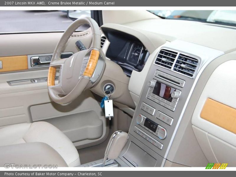 Creme Brulee Metallic / Medium Camel 2007 Lincoln MKX AWD