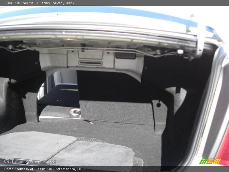 Silver / Black 2008 Kia Spectra EX Sedan