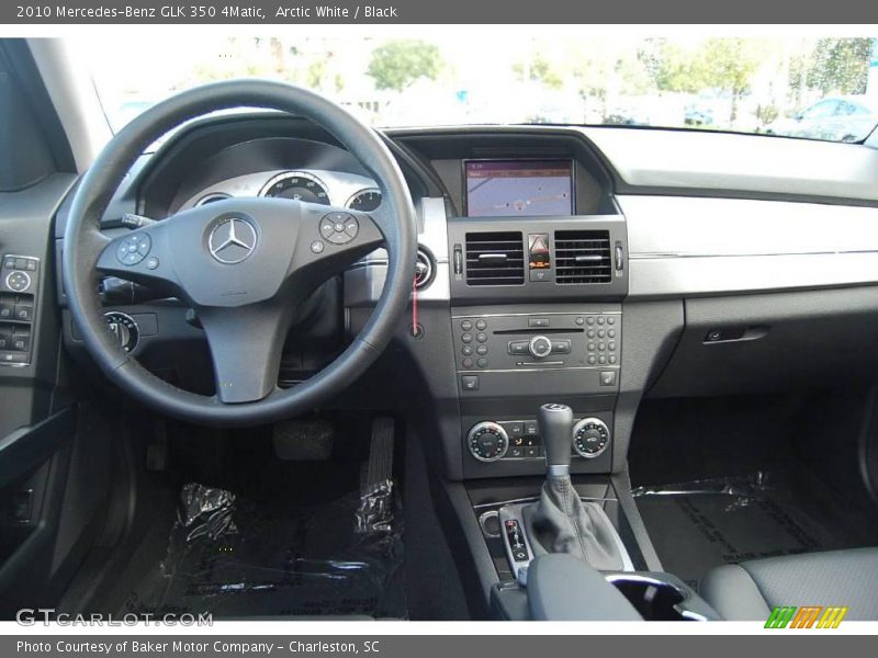 Arctic White / Black 2010 Mercedes-Benz GLK 350 4Matic