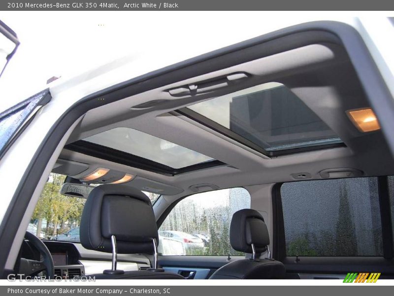 Arctic White / Black 2010 Mercedes-Benz GLK 350 4Matic