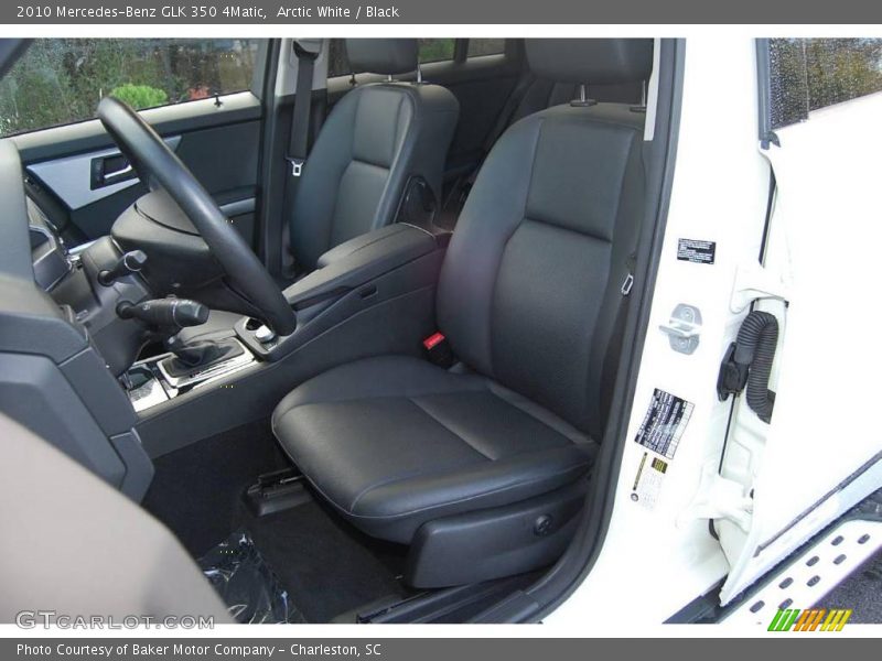 Arctic White / Black 2010 Mercedes-Benz GLK 350 4Matic