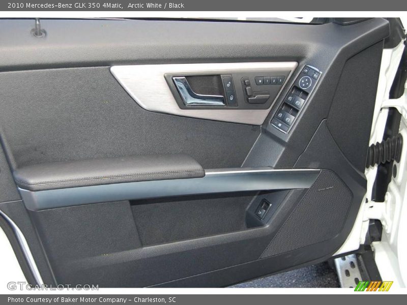 Arctic White / Black 2010 Mercedes-Benz GLK 350 4Matic