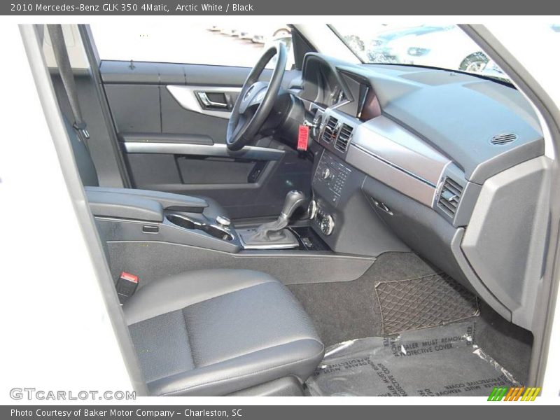 Arctic White / Black 2010 Mercedes-Benz GLK 350 4Matic
