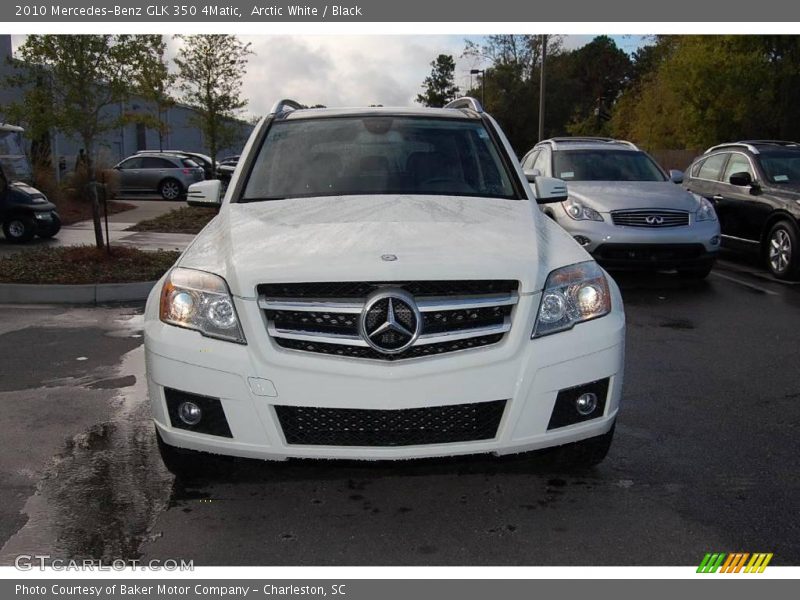 Arctic White / Black 2010 Mercedes-Benz GLK 350 4Matic