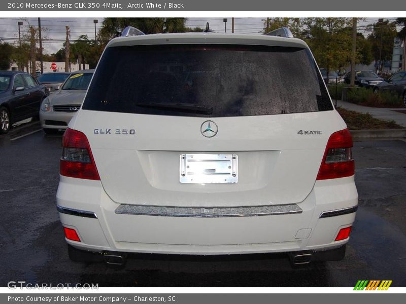 Arctic White / Black 2010 Mercedes-Benz GLK 350 4Matic