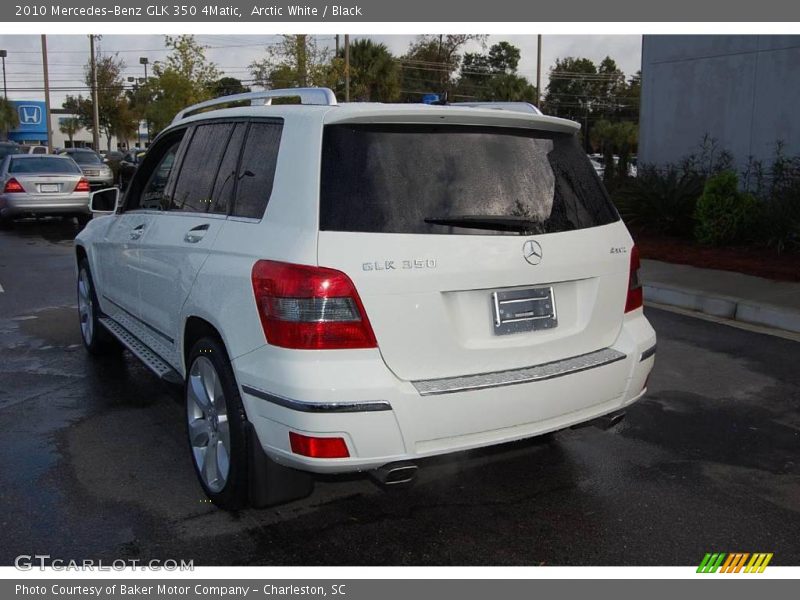 Arctic White / Black 2010 Mercedes-Benz GLK 350 4Matic