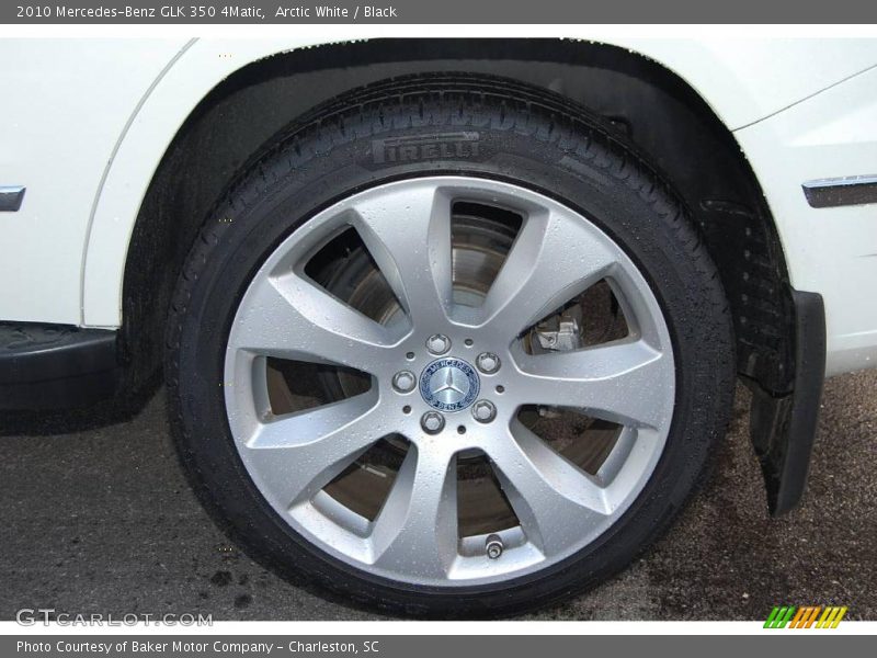 Arctic White / Black 2010 Mercedes-Benz GLK 350 4Matic