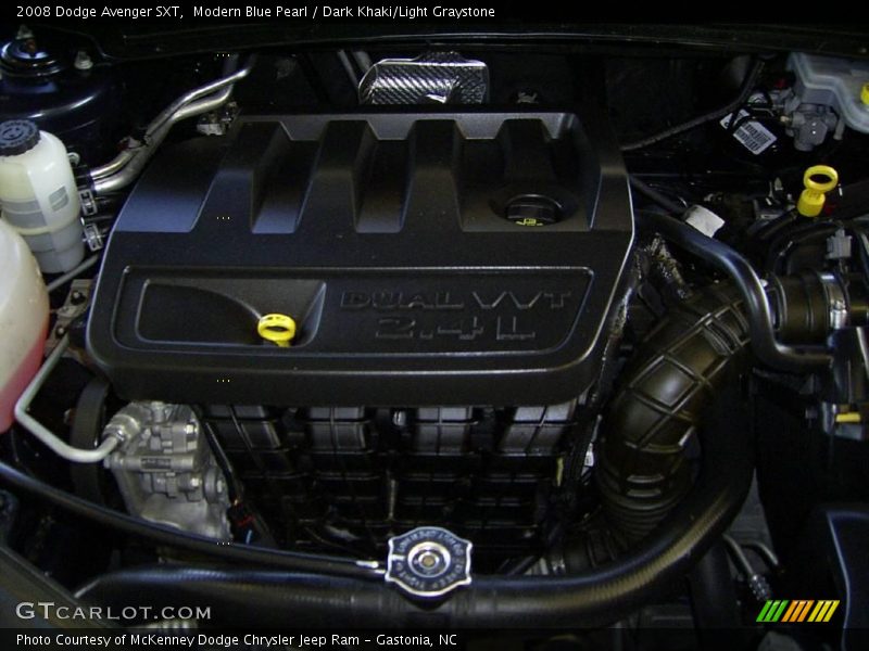 Modern Blue Pearl / Dark Khaki/Light Graystone 2008 Dodge Avenger SXT