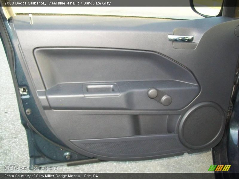 Steel Blue Metallic / Dark Slate Gray 2008 Dodge Caliber SE