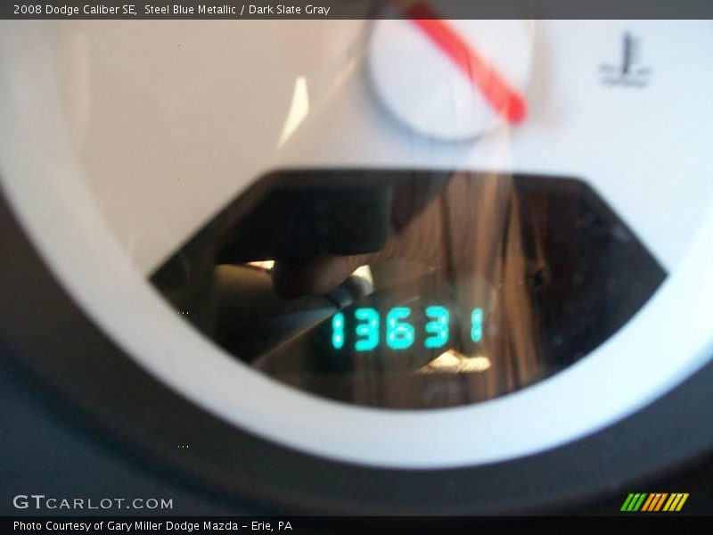 Steel Blue Metallic / Dark Slate Gray 2008 Dodge Caliber SE