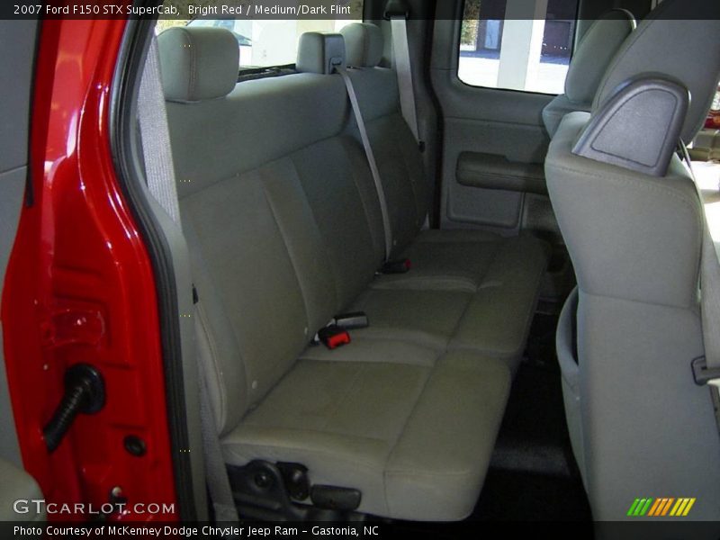 Bright Red / Medium/Dark Flint 2007 Ford F150 STX SuperCab