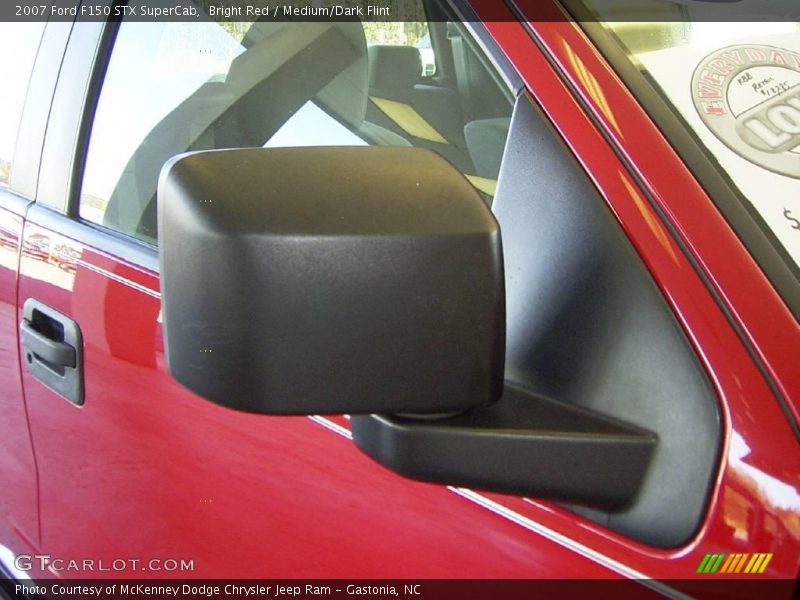 Bright Red / Medium/Dark Flint 2007 Ford F150 STX SuperCab