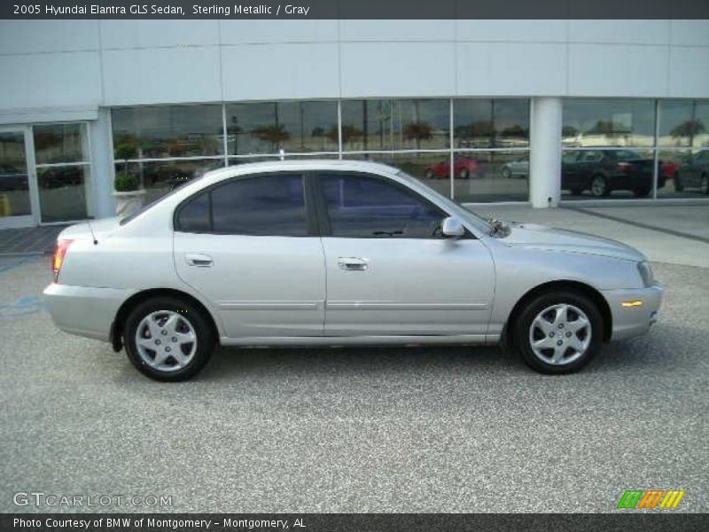 Sterling Metallic / Gray 2005 Hyundai Elantra GLS Sedan
