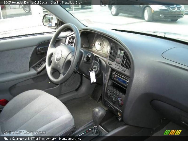 Sterling Metallic / Gray 2005 Hyundai Elantra GLS Sedan