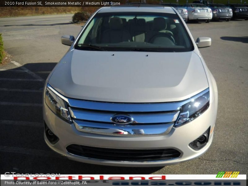 Smokestone Metallic / Medium Light Stone 2010 Ford Fusion SE
