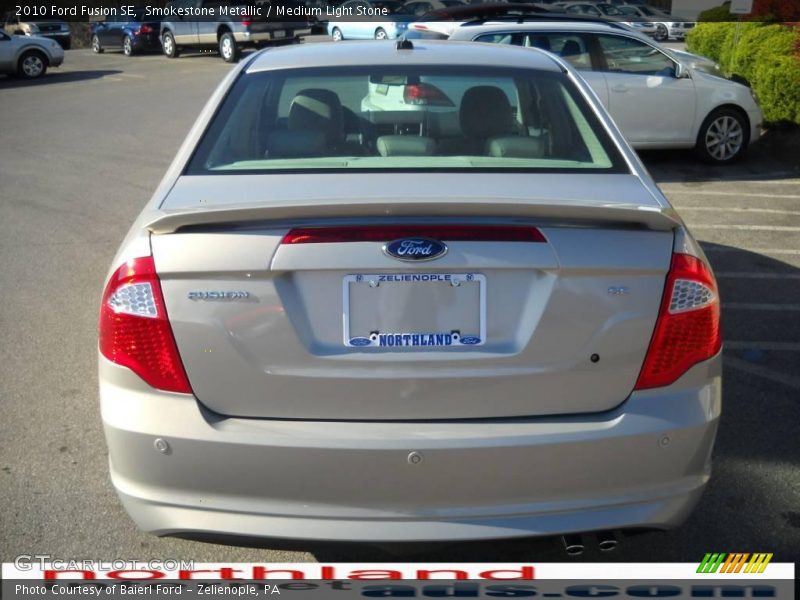Smokestone Metallic / Medium Light Stone 2010 Ford Fusion SE
